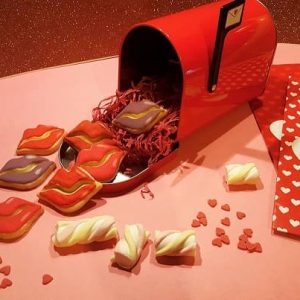 scatola biscotti san valentino
