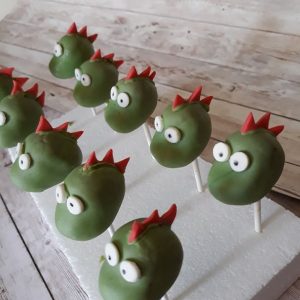 cake pop dinosauri