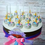 cake pop unicorno