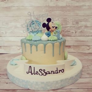 drip cake compleanno bambino