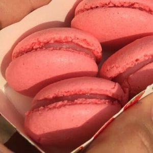 macaron rosa
