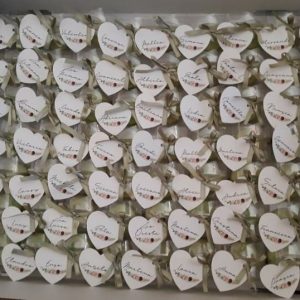 segnaposto macarons matrimonio