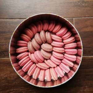 macarons artigianali rosa