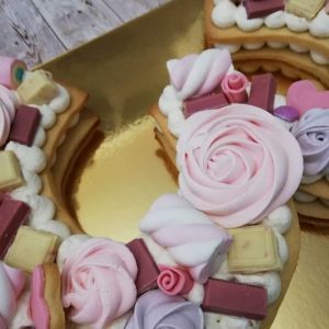 tart cream con meringhe