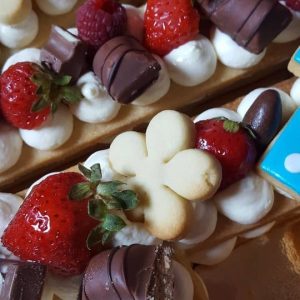 tart cream fragole