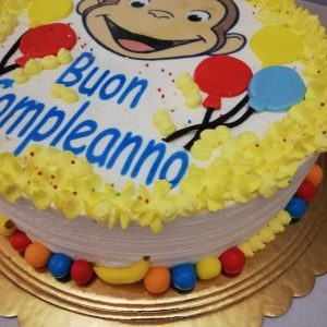 torta in panna george scimmia