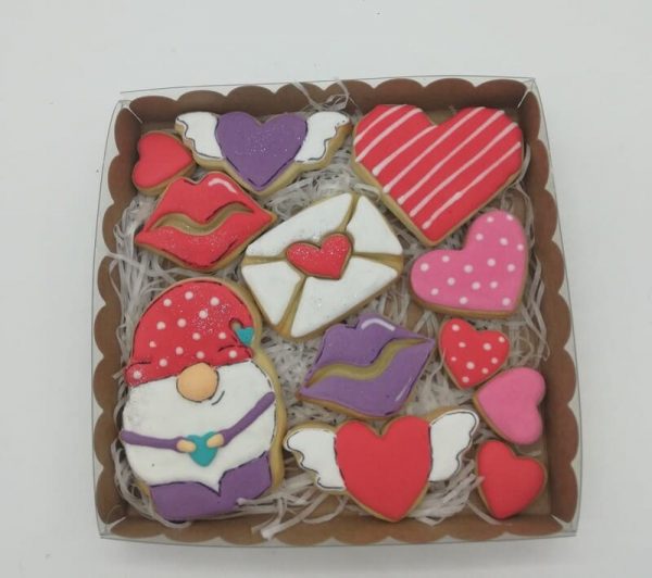 confezione biscotti amore