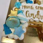 cream tart dettagli oro azzurri