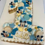 crema tart primo compleanno numero 1