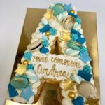 cream tart lettera prima comunione